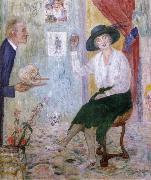 James Ensor The Droll Smokers Sweden oil painting artist